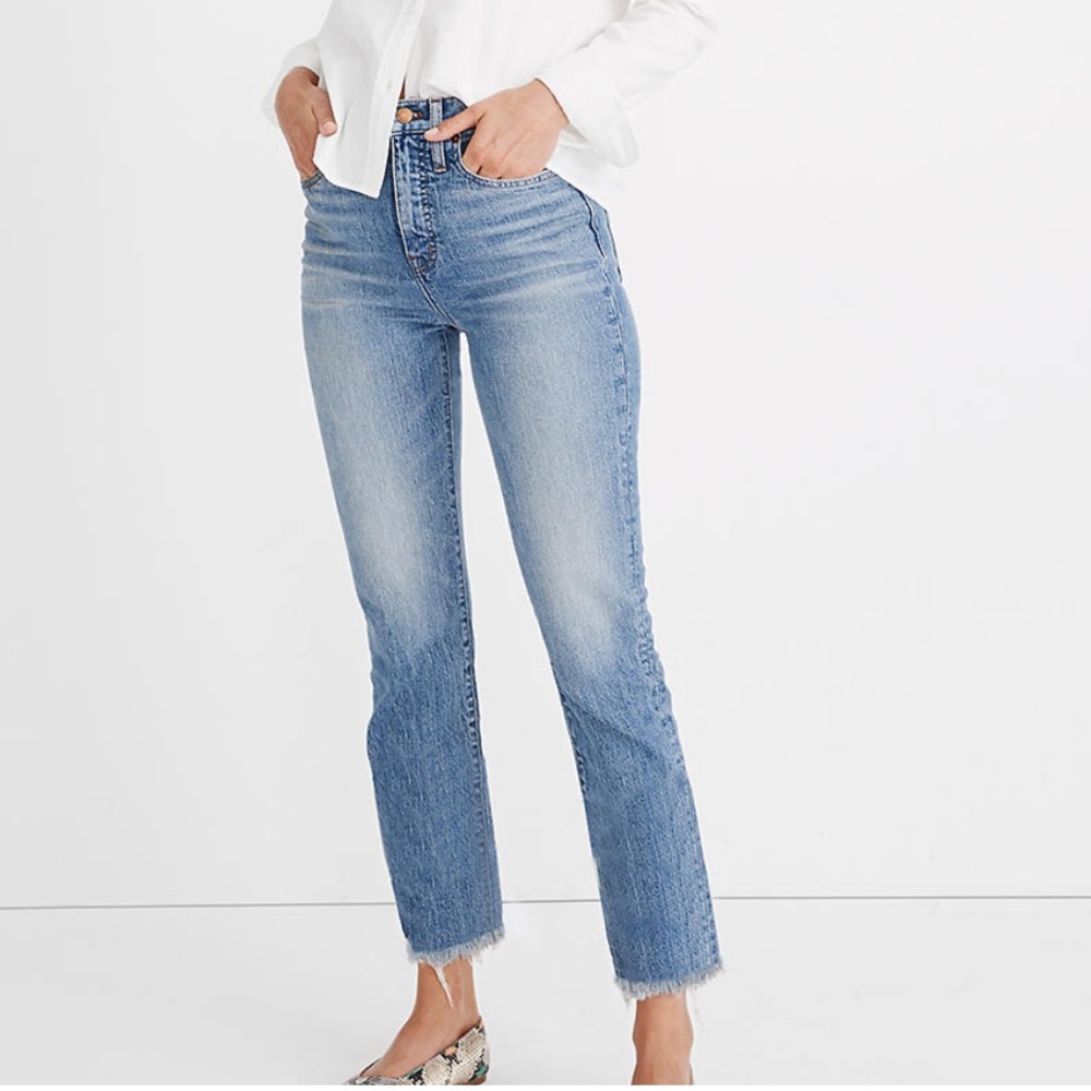 Madewell bestseller perfect vintage jean in ainsworth wash